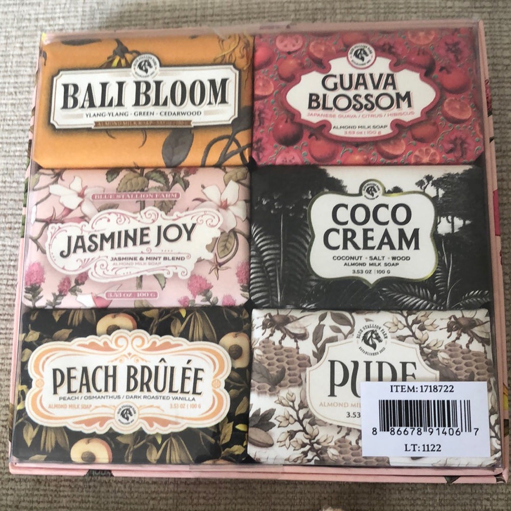 Assorted Scented Soap Set